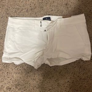 Brand new, never worn white American Eagle shorts.